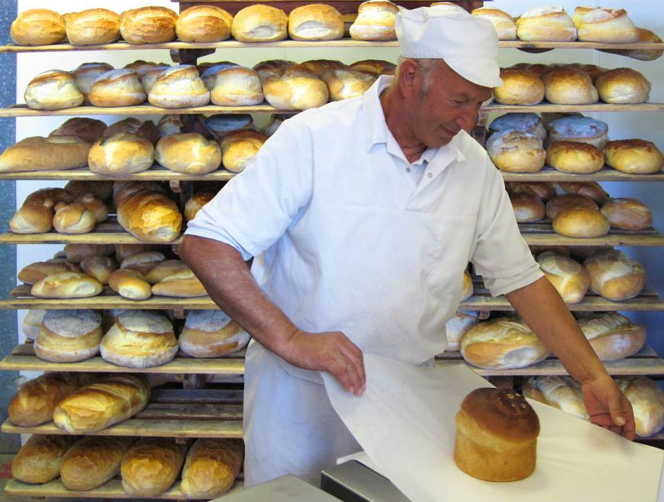 Jerry Prytulak, the oldest of three sons, works in Kolos Bakery.