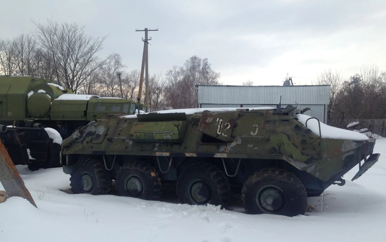 Military hardware found by National Police that was allegedly plundered from military bases and put up for sale.