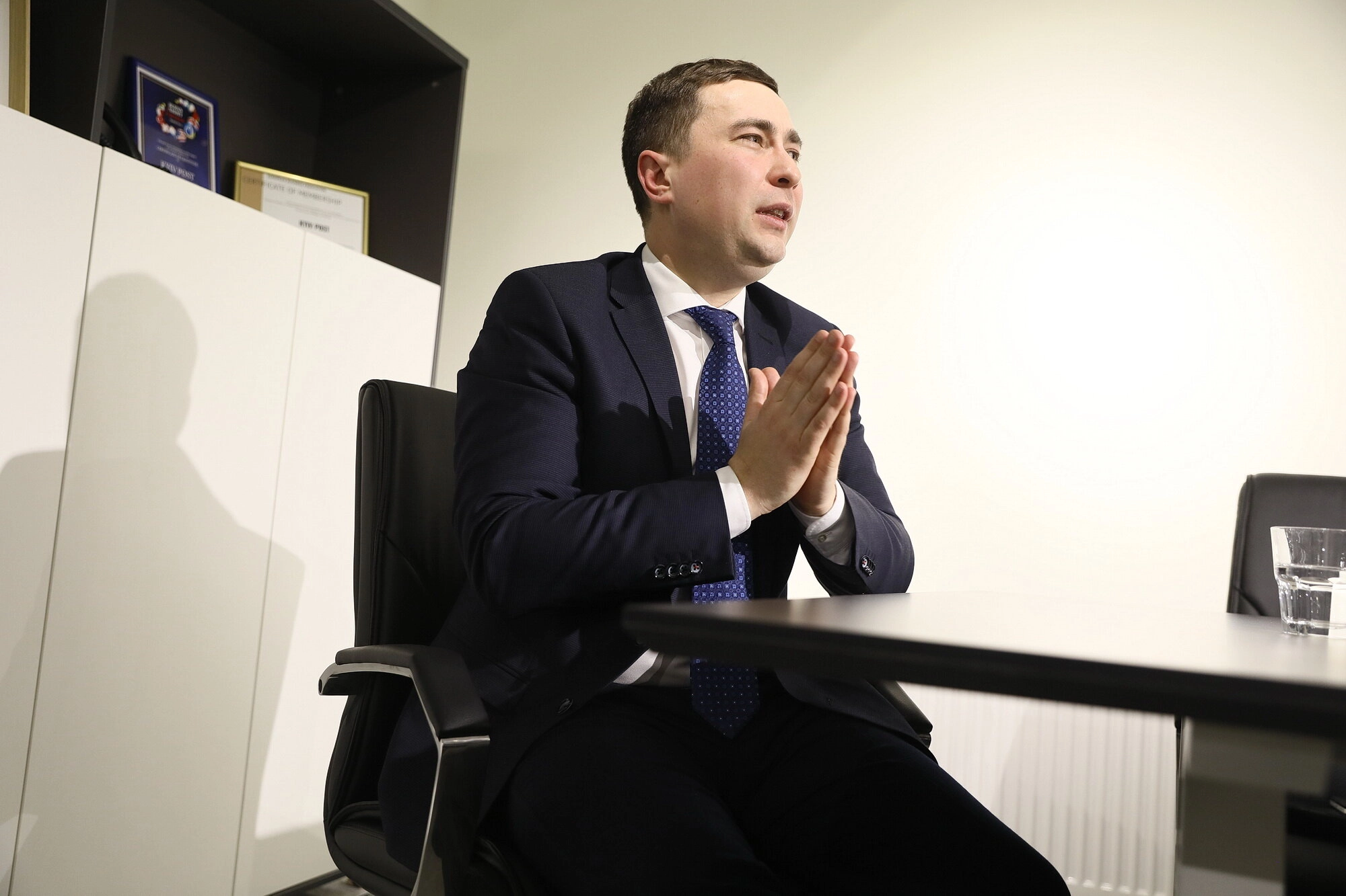 Roman Leshchenko, the new agriculture minister of Ukraine, speaks with the Kyiv Post on Jan. 27, 2021.