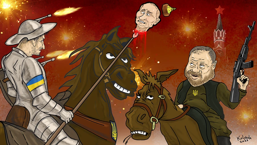 Don Ze Quixote and Sancho Stefanchuk Riding Confidently Into 2023