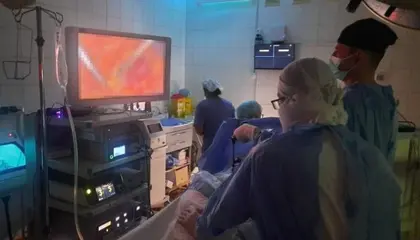 Онкологи з Черкащини провели першу операцію за допомогою віртуальної операційної