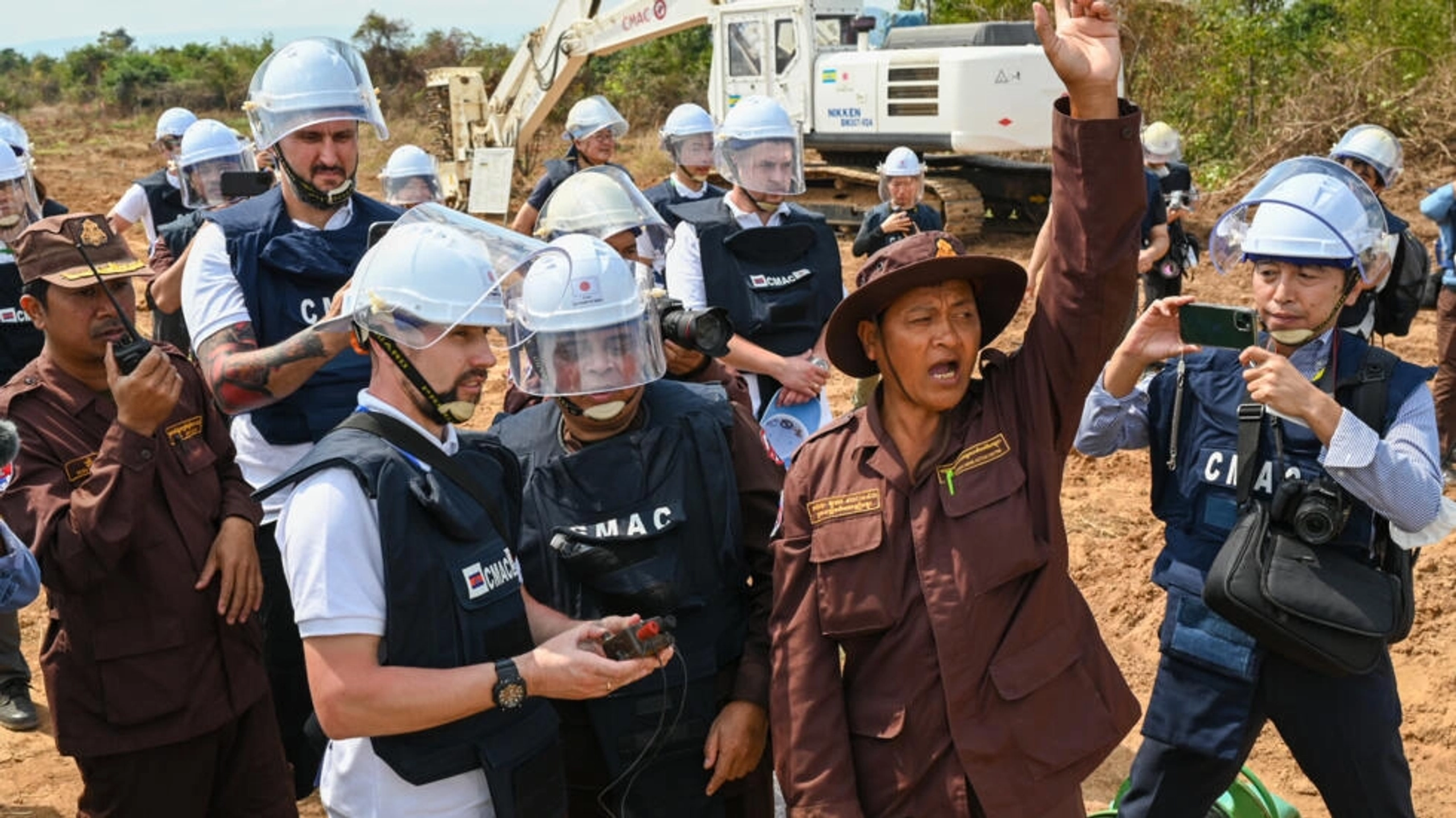 Ukrainian Deminers Learn from Decades of Cambodian Experience