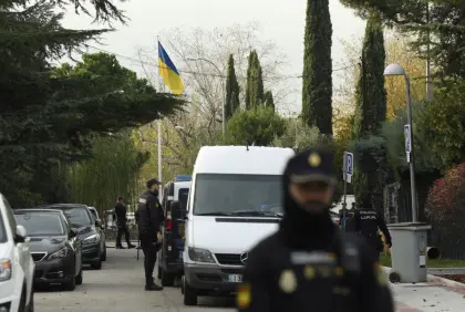 توقيف شخص يشتبه بإرساله رسائل مفخخة إلى السفارة الأوكرانية في مدريد
