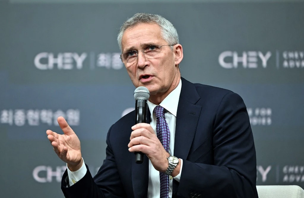 NATO Chief Asks S. Korea to 'Step Up' Military Support for Ukraine