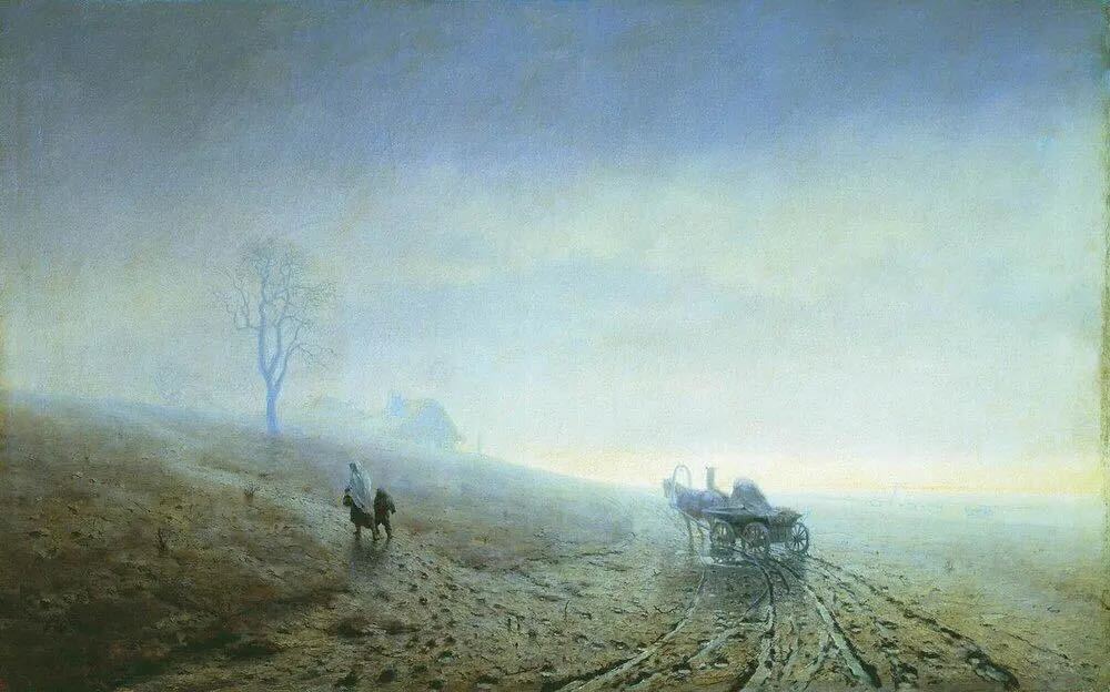 Осіннє бездоріжжя, 1870 