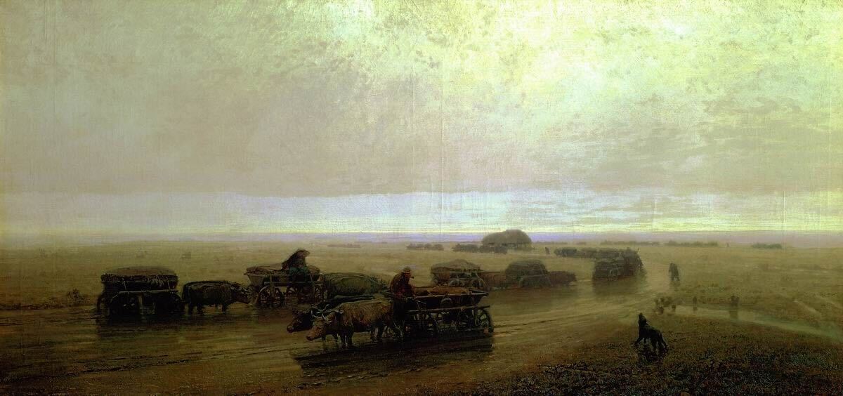 Чумацький шлях у Маріуполі, 1875 
