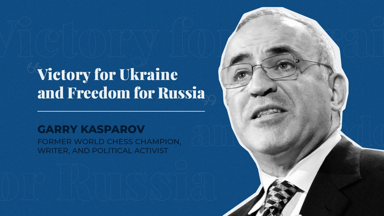 Exclusive Interview: Garry Kasparov “Victory for Ukraine and Freedom for  Russia”