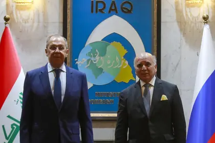 Russia's Lavrov in Iraq for Energy Talks Related to Russia's War Against Ukraine.