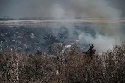 معارك ضارية بمدينة باخموت شرق أوكرانيا 