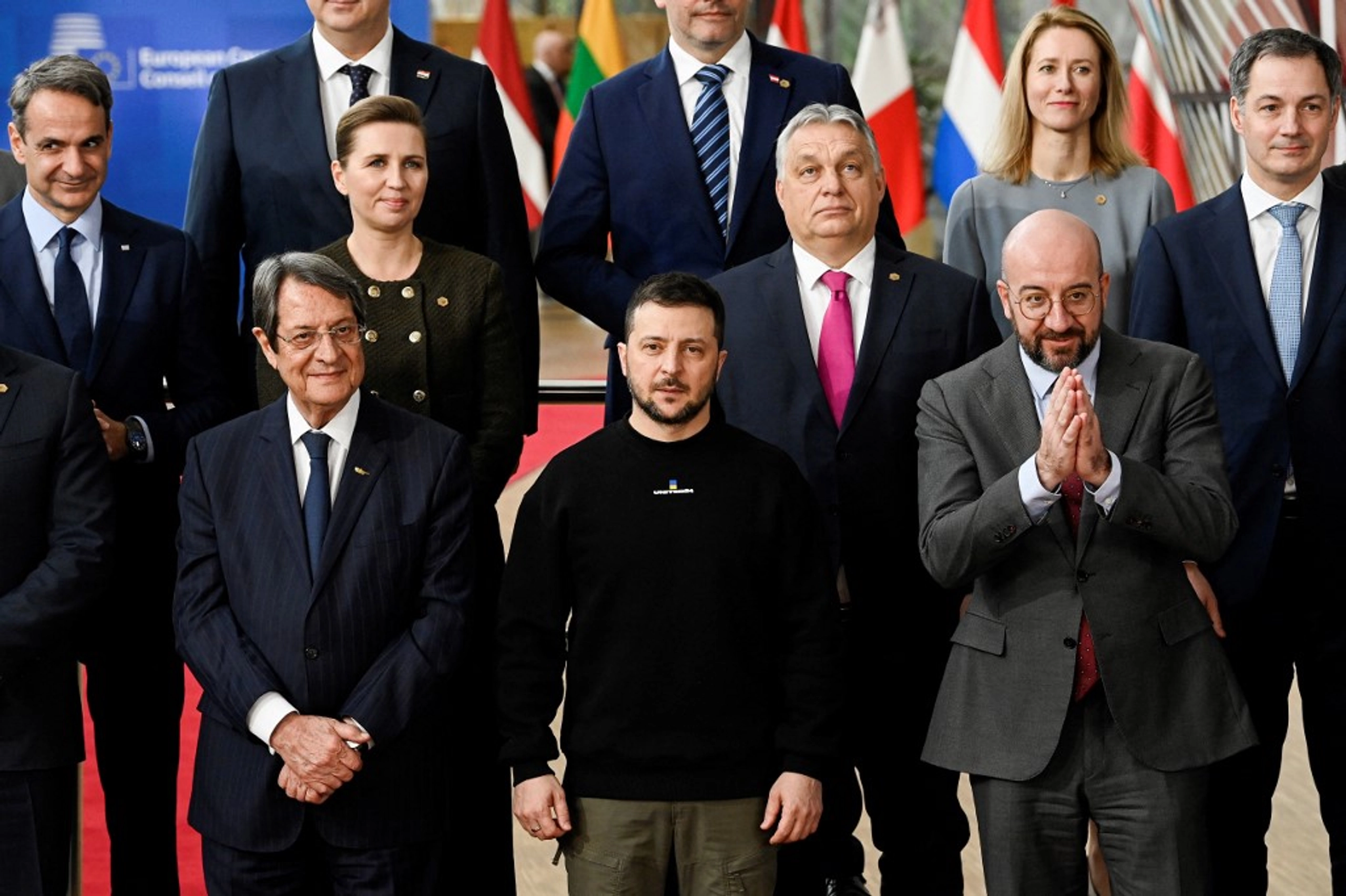 ‘We Are Defending You’: Zelensky Receives Standing Ovation in Brussels