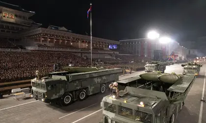 КНДР продемонструвала рекордну кількість ракет на військовому параді