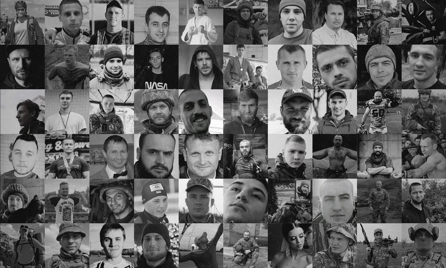Обличчя вбитих українських спортсменів, які стоять за закликом відсторонити росіян від Олімпіади