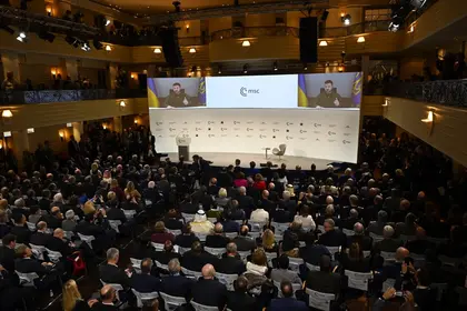 Speed Up Support for Ukraine, Zelensky Tells Munich Security Conference