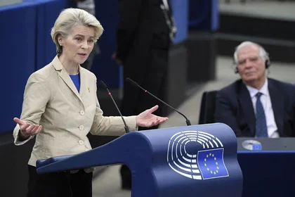 Von der Leyen, Sunak Issue Joint Statement on Giving Ukraine Military Momentum Needed to Win