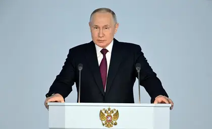 The 5 Craziest Things Putin Said in His Wartime State of the Nation Address