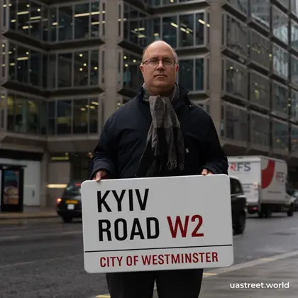 У Лондоні на честь Києва перейменують вулицю неподалік посольства Росії