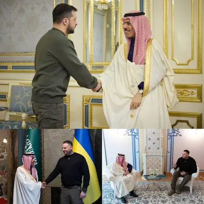 وزير الخارجية السعودي في كييف في أول زيارة لمسؤول عربي منذ بداية الغزو الروسي