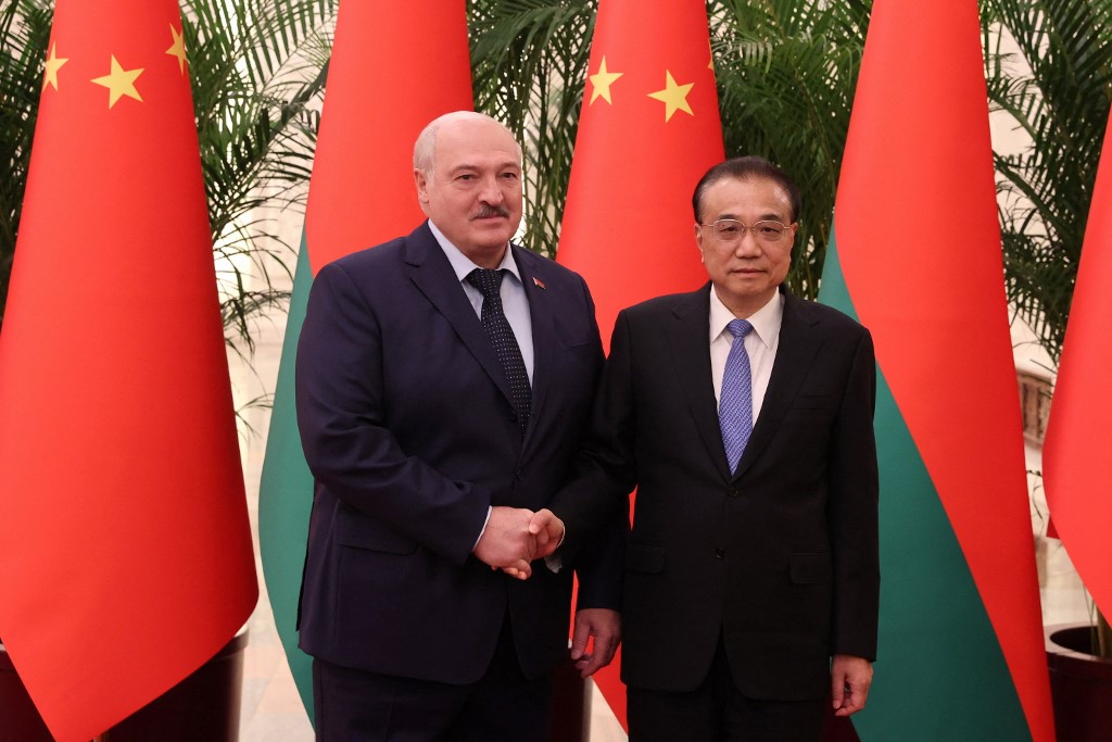 Lukashenko In China Says Belarus 'Fully' Supports Beijing's Ukraine Plan