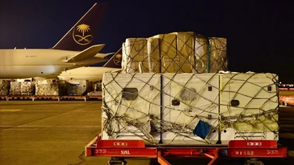 السعودية ترسل طائرتين إغاثيتين إلى أوكرانيا