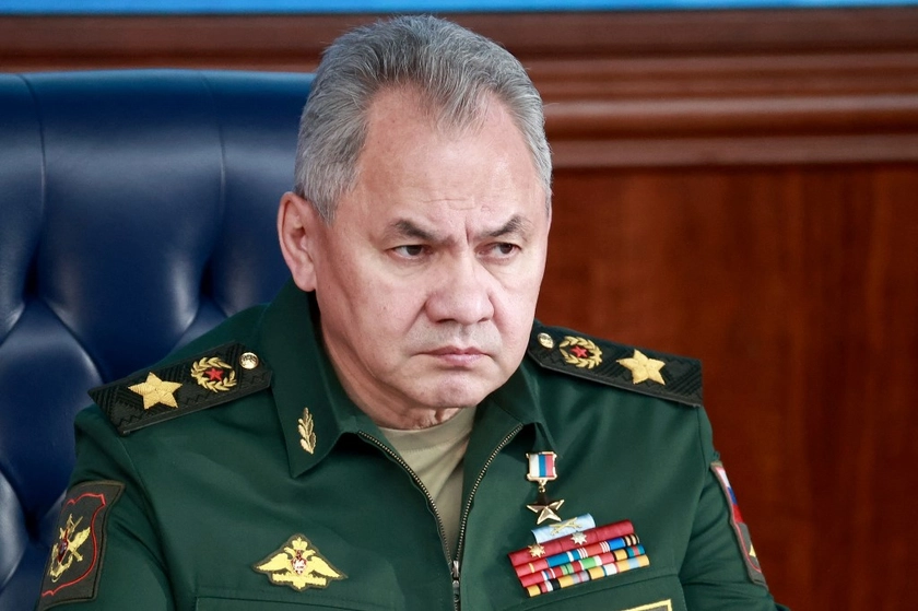 Russian Defense Minister Shoigu Visits Occupied Mariupol