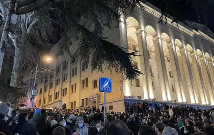 Опозиція у Грузії оголосила про масштабні протести після "зачистки" від мітингу околиць парламенту