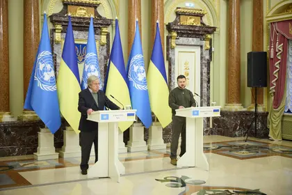 Зеленський: саме зараз в Україні вирішується, яким буде майбутнє ООН