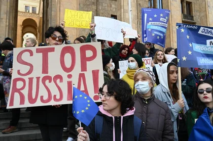 ‘Georgian Authorities Are Connected With Russia’ – Georgia Protest Organizer