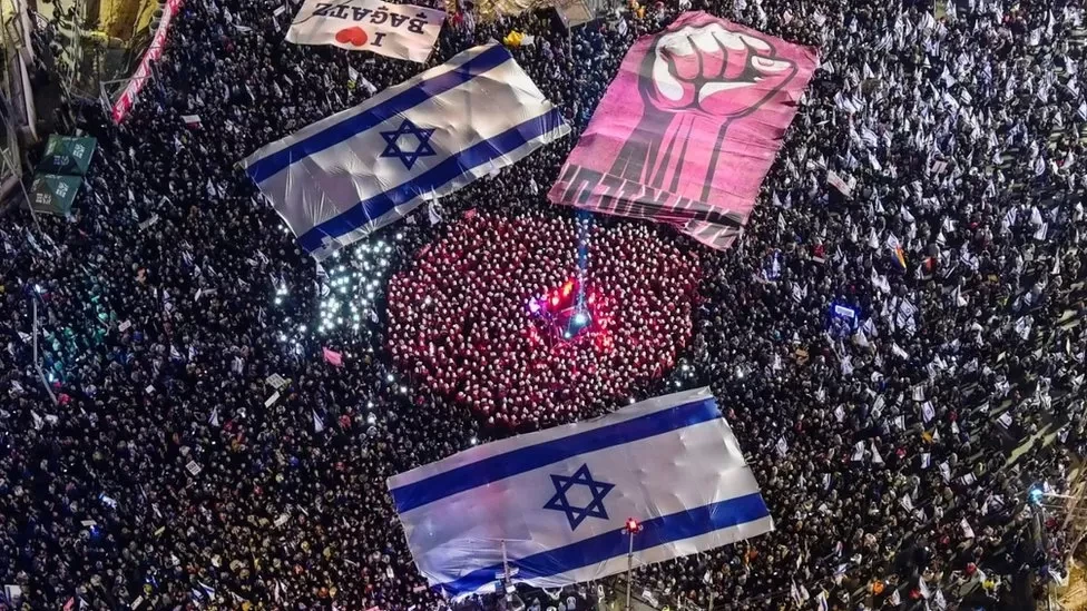 В Ізраїлі півмільйона людей вийшли на антиурядові протести