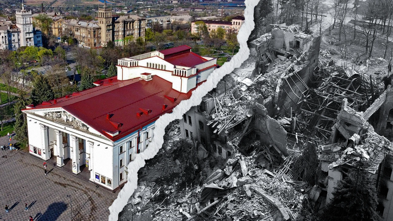 One Year Ago, Russians Dropped Two Bombs on Mariupol Drama Theater, Killing Hundreds