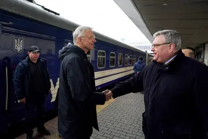 Прем'єр-міністр Латвії прибув до Києва