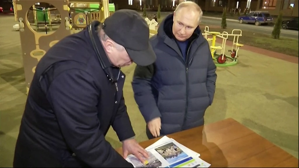 У Кремлі заявили, що Путін відвідав окупований Маріуполь