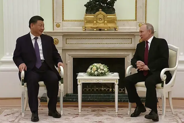 بوتين يبلغ شي بانفتاح روسيا على نقاش خطة الصين لوقف حرب أوكرانيا
