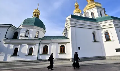 Monks at Historic Kyiv Monastery Defy Eviction Order