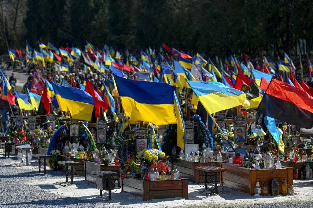 Love, Pain and Loss at Historic Ukraine Cemetery
