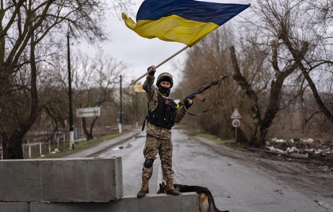 A Year on From Bucha, Zelensky Hails Ukraine Resistance