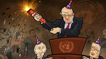 War Criminal 'Rassia' Assumes the Presidency of the UN Security Council - An April Fool's Day Bad Joke