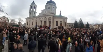 Protests After Priest Assaults Soldier Inside a Church