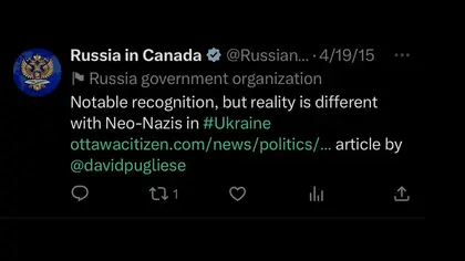 Canadian Journalist Branded ‘Undesirable Person’ in Ukraine