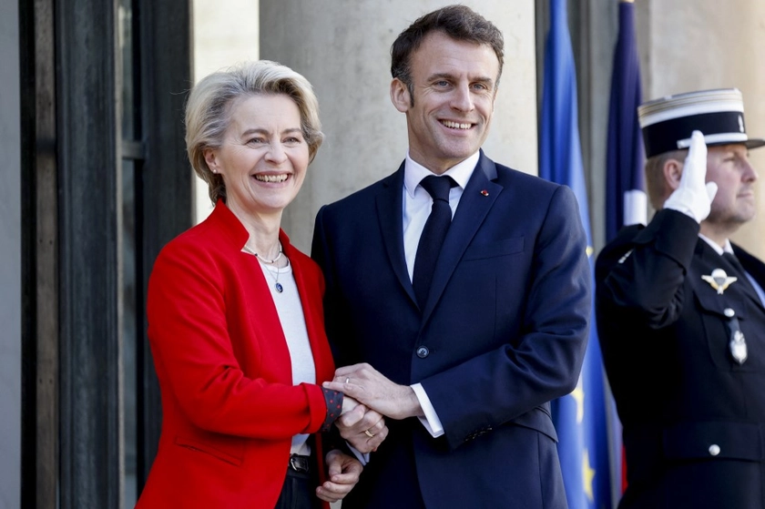 Macron, von der Leyen to Press China's Xi on Ukraine