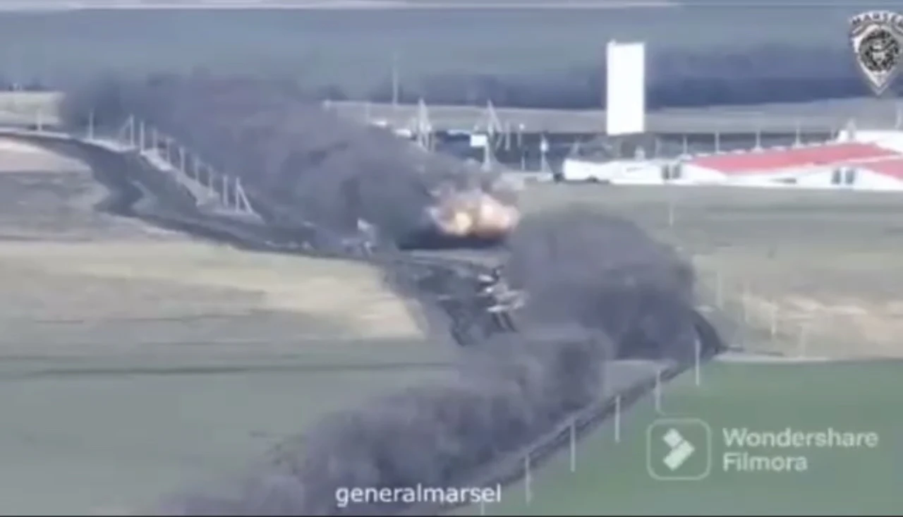 Video Released Showing Ukraine’s Military Striking Russian Military in Cross-Border Attack
