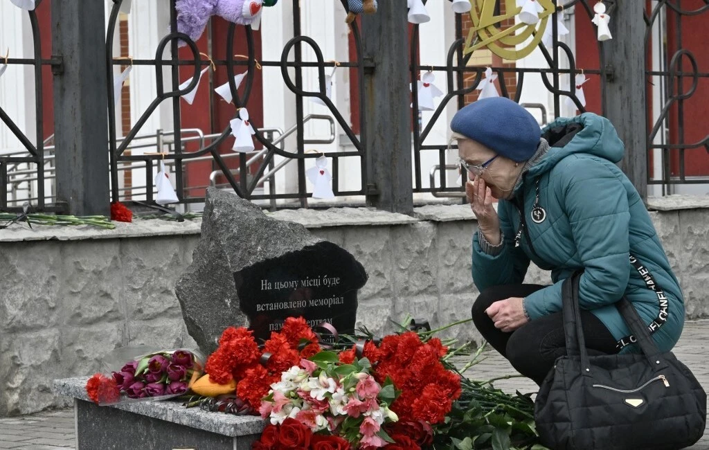 Ukrainians Mourn Dozens Killed at Kramatorsk Rail Hub One Year Ago