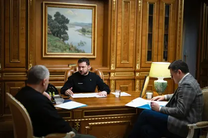 محادثات بين الرئيس الأوكراني ورئيس وزراء العراق