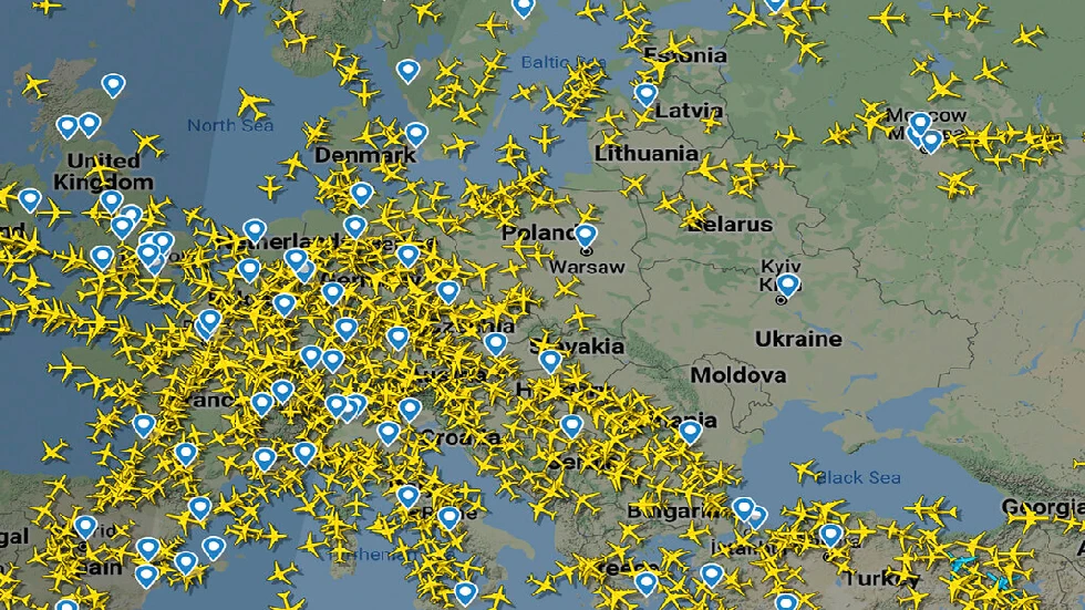 Limited Air Traffic to Ukraine Until 2029, Eurocontrol Predicts in Forecast
