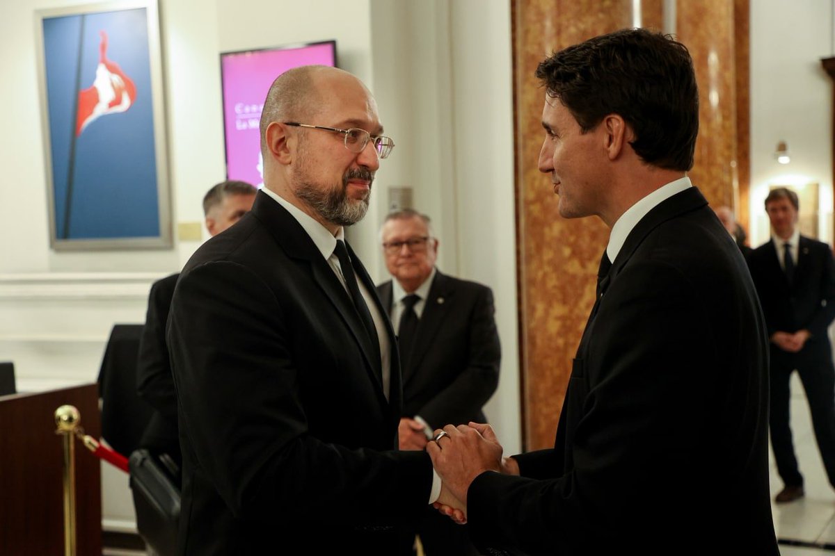 Ukraine’s Prime Minister Visits Canada