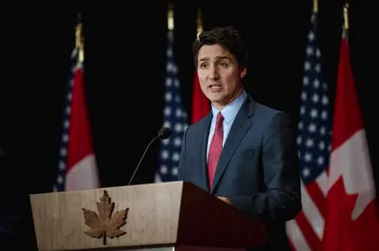 Trudeau Shrugs Off Pro-Russian Hack on Canada as Ukraine PM Visits