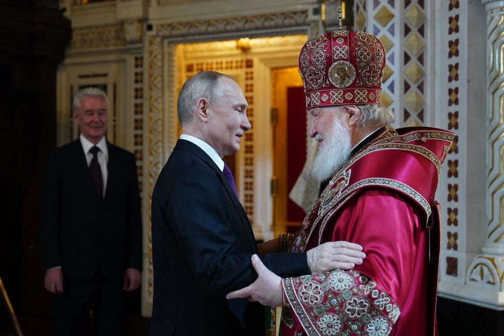 Putin Applauds 'Strengthening' Role of Church Amid Conflict