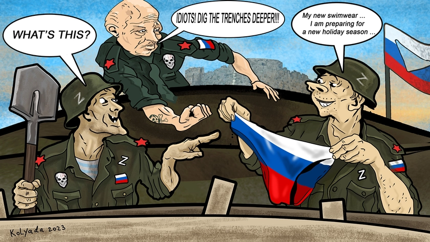 Confused Rasshists in Crimea Prepare for a Ukrainian Counter-Offensive