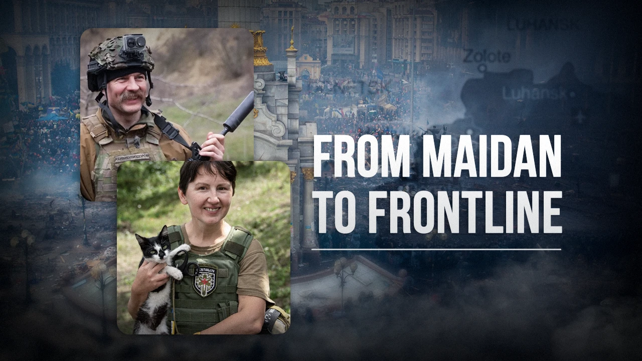 From Maidan to the Frontline: The Tale of Two Activists