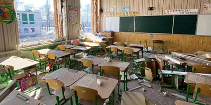 У 2022 році війна перервала навчання 60% українських школярів