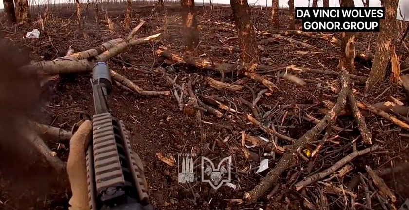 Incredible Head-Cam Footage Shows Ukrainian Soldiers Fighting Off Russian Attack Near Bakhmut